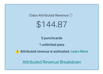 Discover your most profitable classes