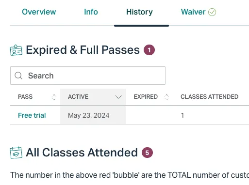 Client details pages that have everything you need in one spot